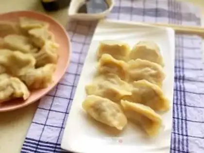 Make Lamb carrot dumplings step 15