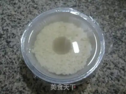 Make Wine and rice soup step 1