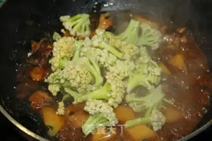 Make Chicken veal and stew step 10