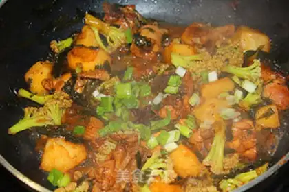 Make Chicken veal and stew step 11