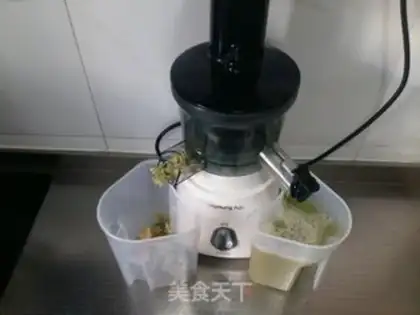 Make Plumbing and vegetable juice step 3