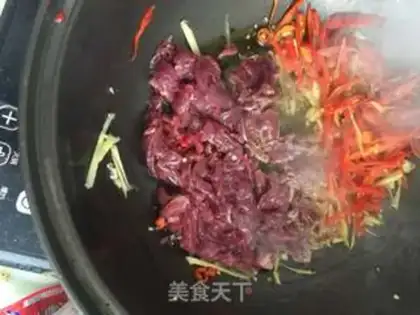 Make Celery beef step 2