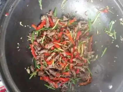 Make Celery beef step 3