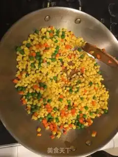 Make Pine corn shrimp step 3