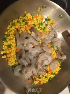 Make Pine corn shrimp step 4