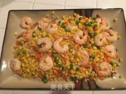 Make Pine corn shrimp step 6