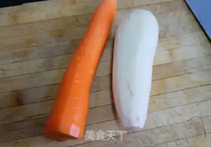 Make Lotus carrot steak step 3