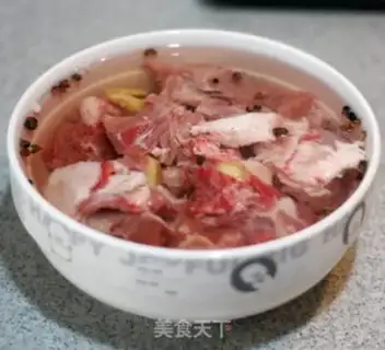 Make Hands on lamb rice step 0