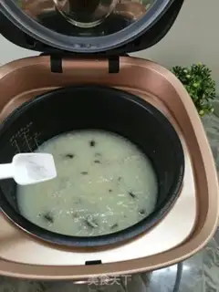Make Porridge of mushroom rice step 4