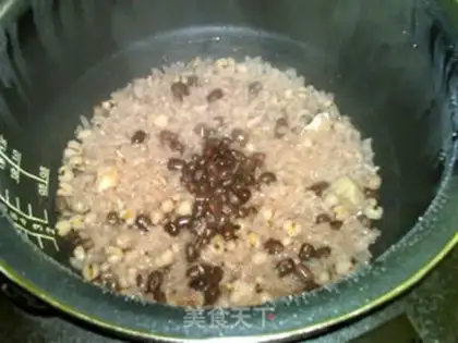 Make Snack bean rice step 6