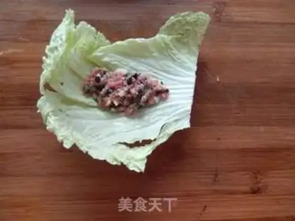 Make Three cabbage rolls step 4