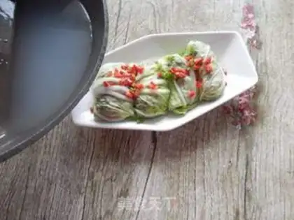 Make Three cabbage rolls step 7