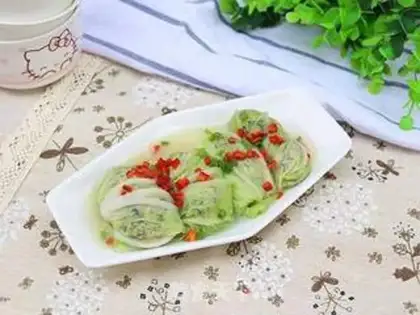 Make Three cabbage rolls step 8