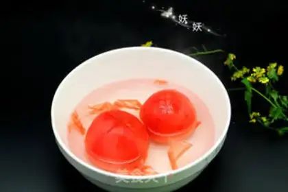 Make Tomato fried eggs step 4
