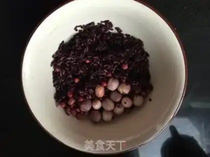 Make ♪ Purple coconut rice ♪ step 0