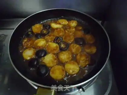 Make The mushrooms burn Japanese tofu step 13