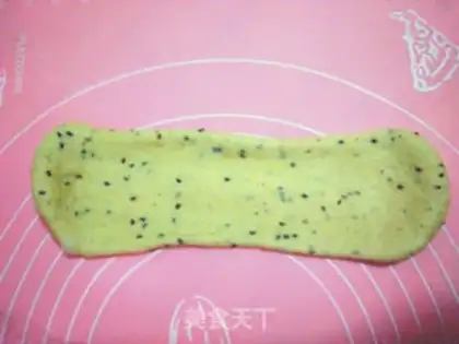Make Black sesame toast step 6