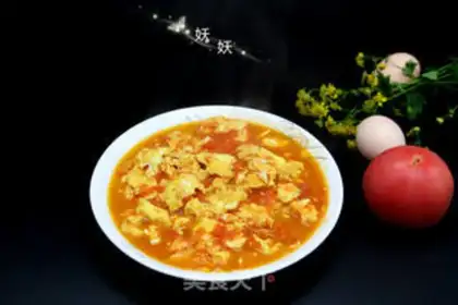 Make Tomato fried eggs step 10