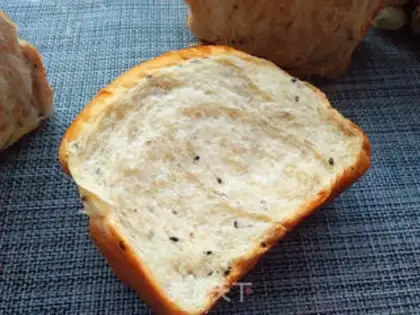 Make Black sesame toast step 12
