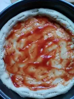 Make Barbecue pizza step 8