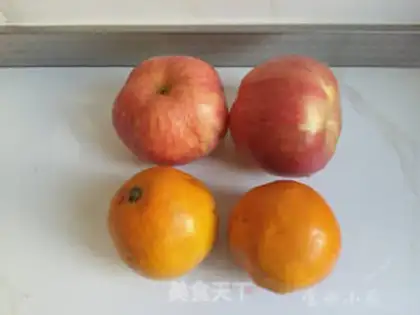 Make Fresh orange apple juice step 0