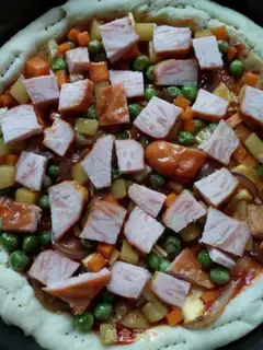 Make Barbecue pizza step 10