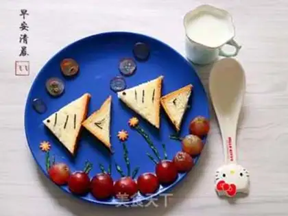 Make Breakfast platter one fish at a time step 8