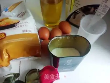 Make Rose dress cake step 0