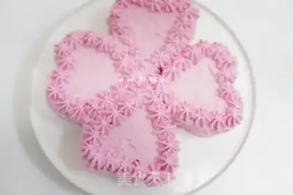 Make Flamingo cream rice cake step 15