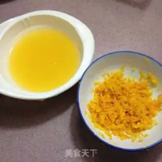 Make Orange Madeleine step 1