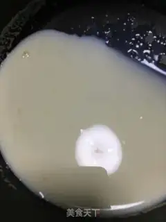 Make All wheat cream, black and sesame step 0