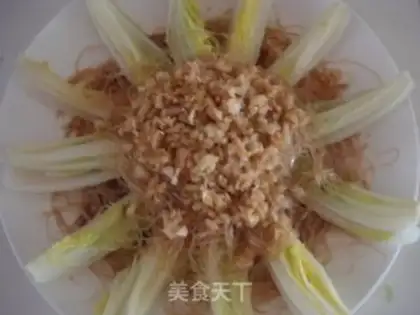 Make Garlic fan dolls step 11