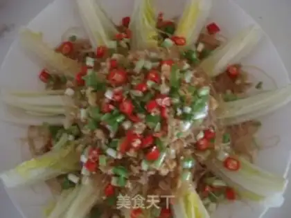 Make Garlic fan dolls step 12