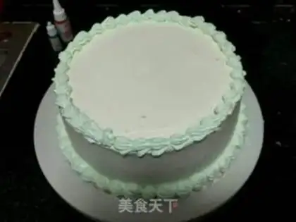 Make Birthday cake step 4