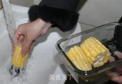 Make Microwave corn step 3