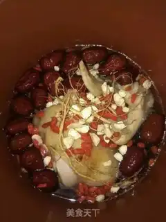 Make Chicken soup from Long White Mountain step 3