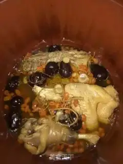 Make Chicken soup from Long White Mountain step 4