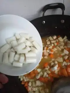 Make Curry chicken pastry step 14