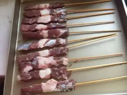 Make The lamb string step 1