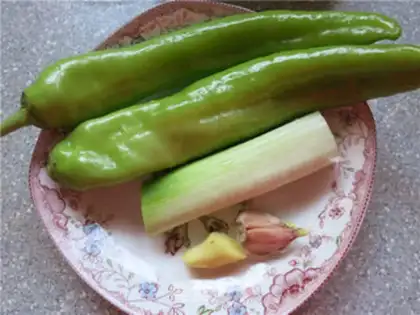 Make Pepper beef step 1