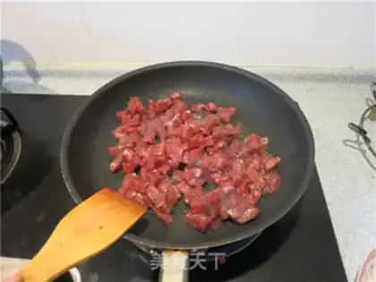 Make Pepper beef step 4
