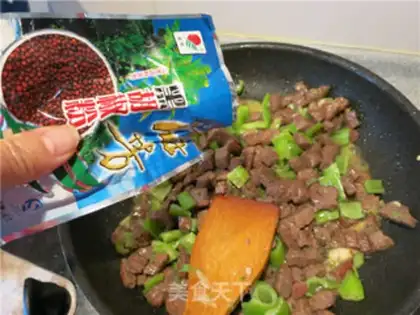 Make Pepper beef step 8