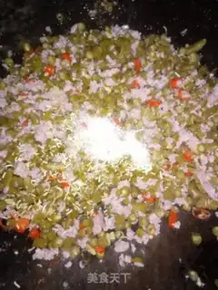 Make Sour bean horn step 4