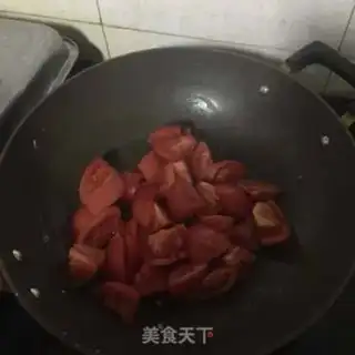 Make Tomato egg noodles step 6