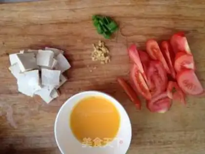 Make Tomato liver and egg soup step 3