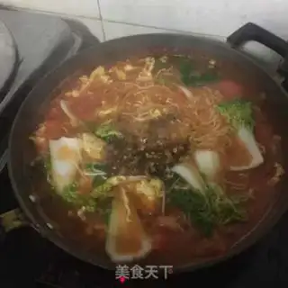 Make Tomato egg noodles step 14