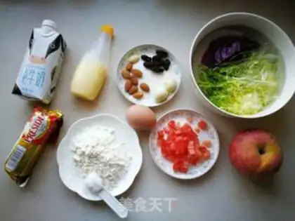 Make Pancake fruit salad step 0