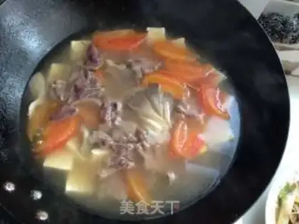 Make Tomato liver and egg soup step 6