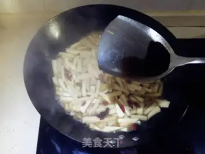 Make Cold almond mushrooms step 5