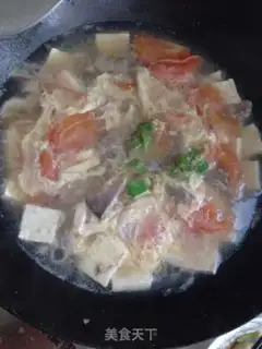 Make Tomato liver and egg soup step 8